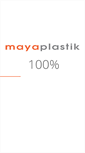 Mobile Screenshot of mayaplastik.com.tr